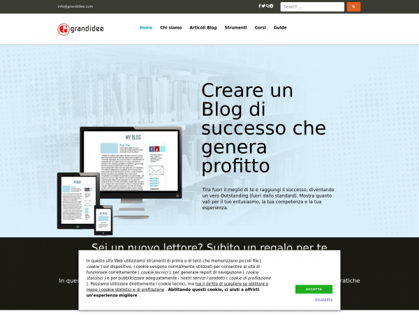 Screenshot grandidee.com