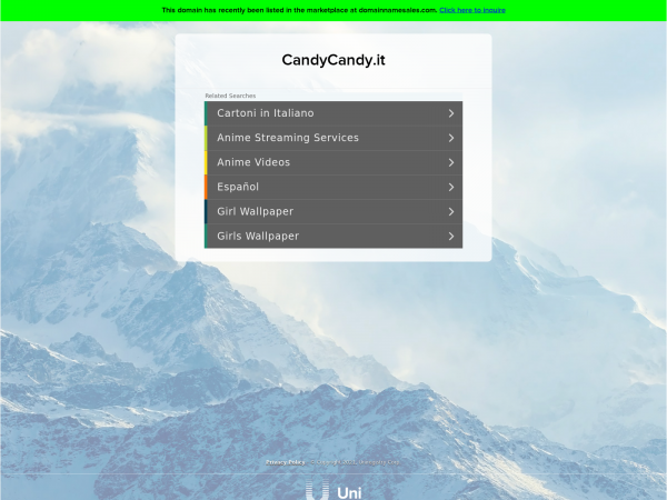 Screenshot candycandy.it