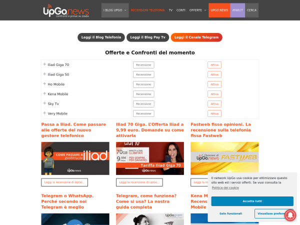 Screenshot upgo.news