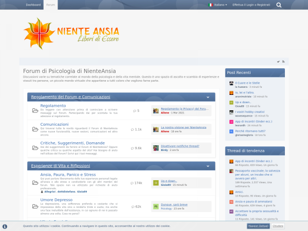 Screenshot nienteansia.org