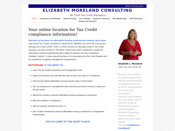 Screenshot taxcredit.com