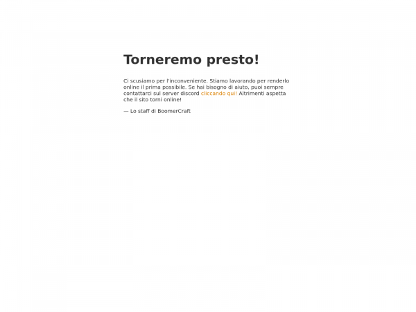 Screenshot boomercraft.it