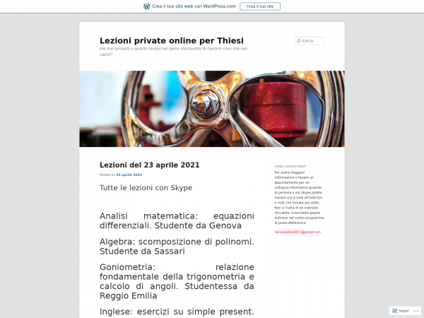 Screenshot lezioniprivateonlineperthiesi1.wordpress.com