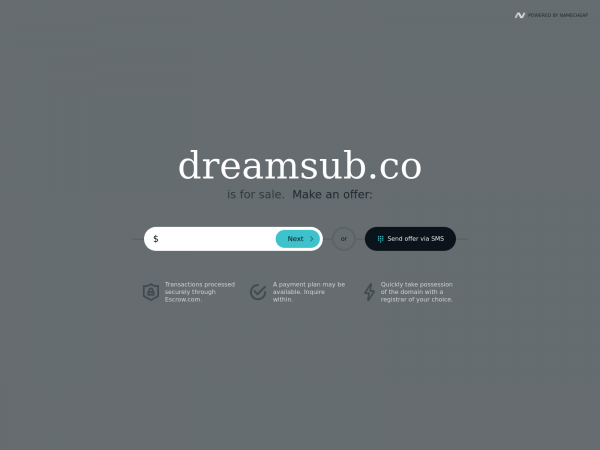 Screenshot dreamsub.co