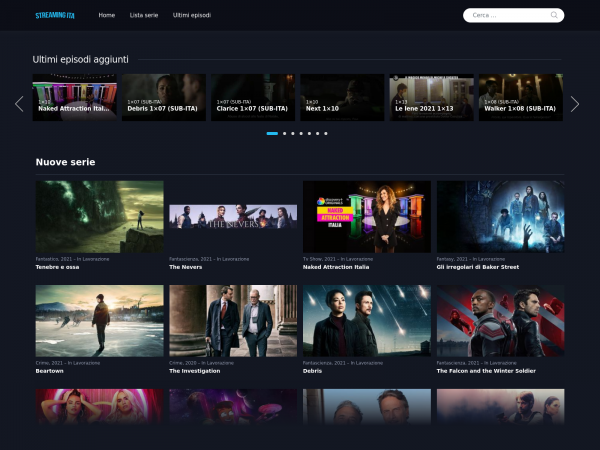 Screenshot streamingita.online