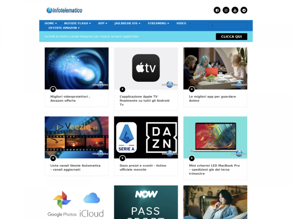 Screenshot infotelematico.com
