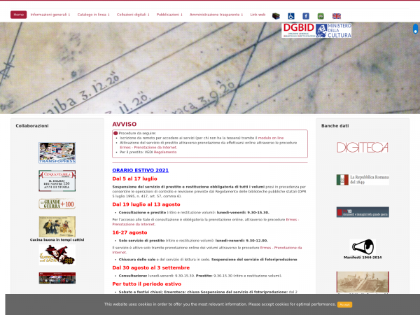 Screenshot bsmc.it