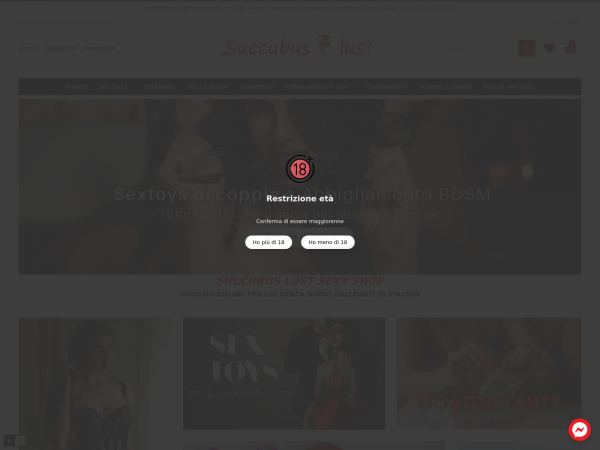 Screenshot succubuslust.com