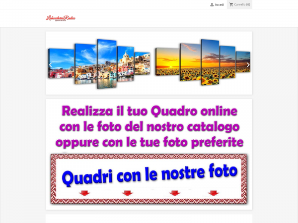 Screenshot laboratorioradice.it