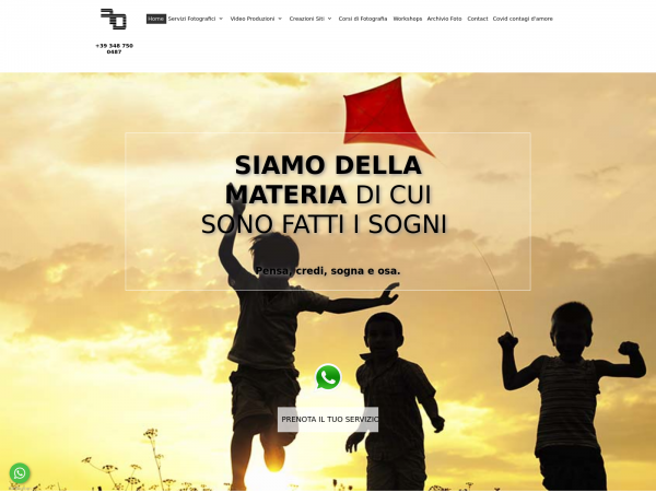 Screenshot donatofasano.it